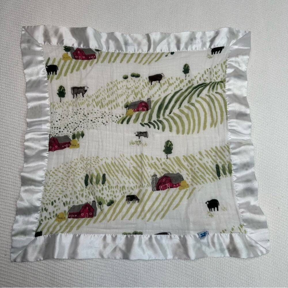 Little unicorn farm lovey security blanket